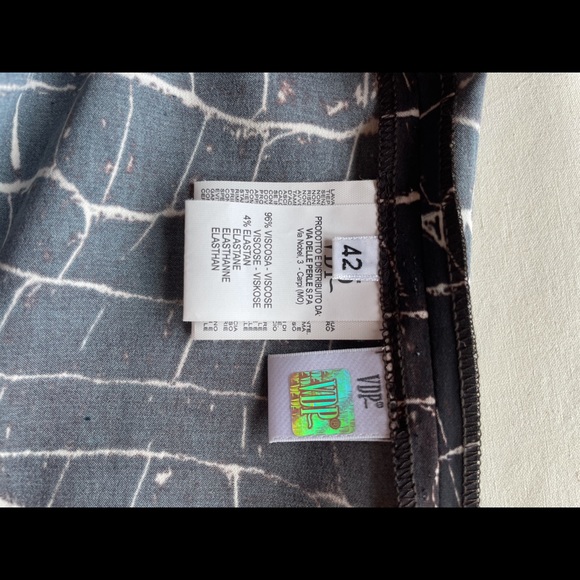 SALE💥VDP Collection Floral Stretchy Dress 6/42 - Picture 8 of 9